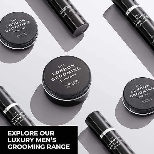 Miniatura 6 de The London Grooming Company Cera para barba  Fuerte sujeción durante todo el día  Ingredientes totalmente naturales  Tratamiento de crecimiento y