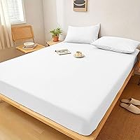 Vista 22 de Cottingon Sábana bajera ajustable para cuna: 1 unidad, 33x75 pulgadas, gris oscuro, 100% microfibra, bolsillo profundo, suave y lujosa, fácil cuidado