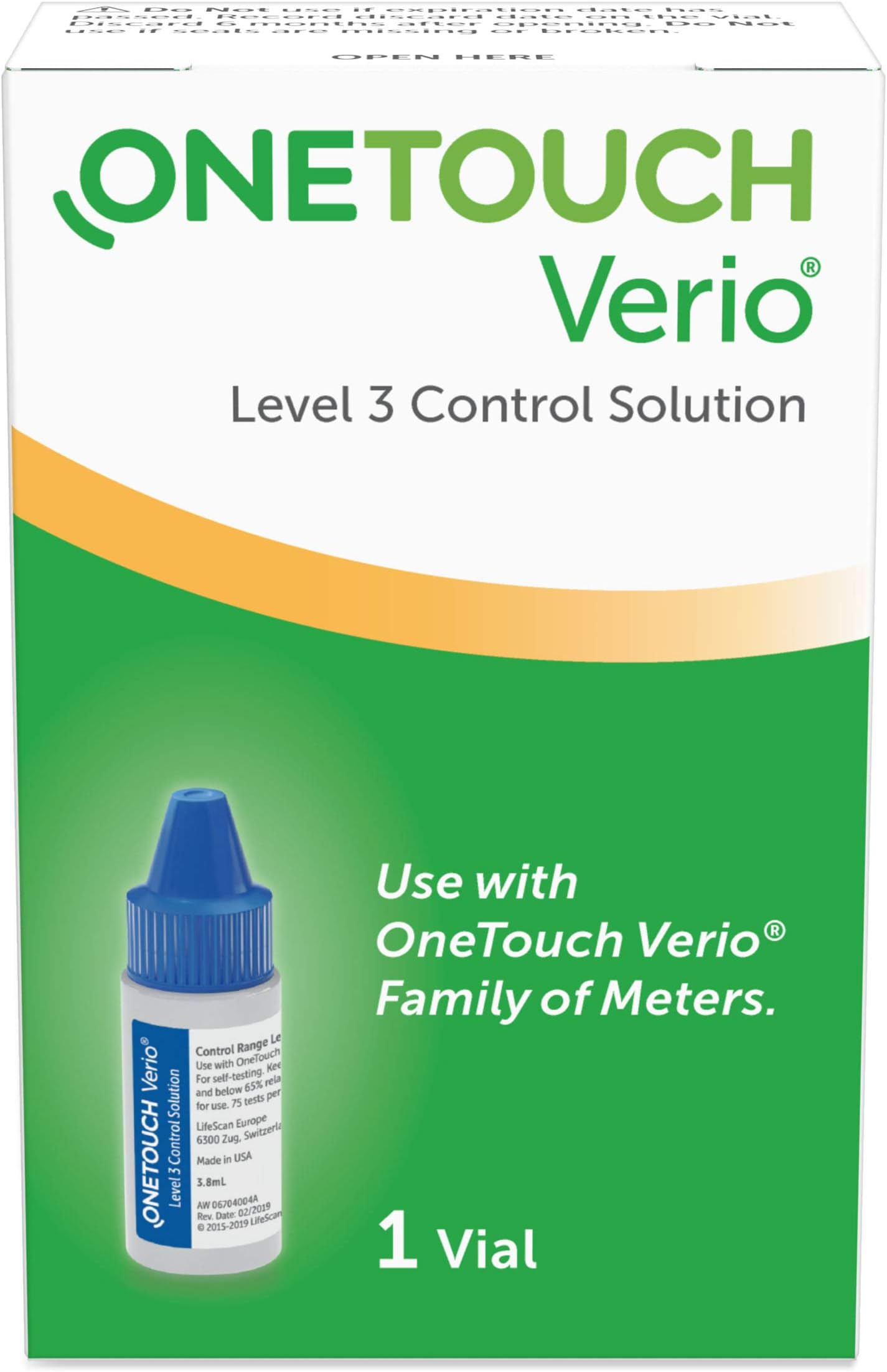 OneTouch Verio Control Solution, Mid.13 fl oz