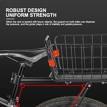 Amazon | 自転車荷台 リアキャリア 荷物ラック 後付け