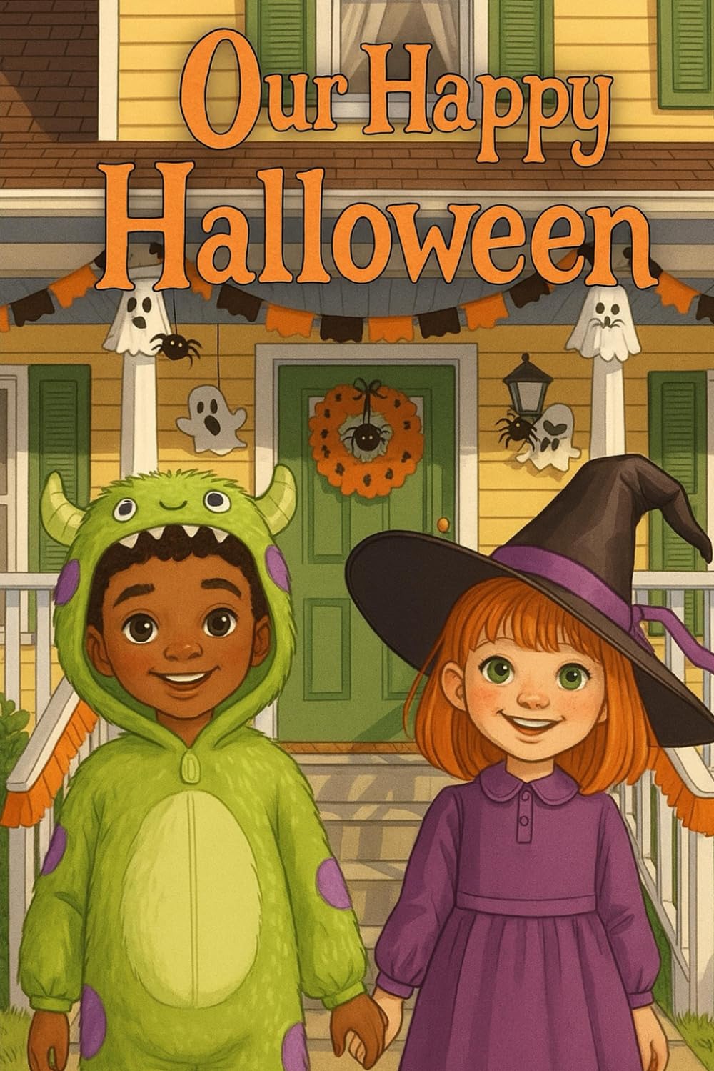 Our Happy Halloween: A Sweet and Spooky Story for Toddlers and Preschoolers about Costumes, Pumpkins, and Trick-or-Treating
