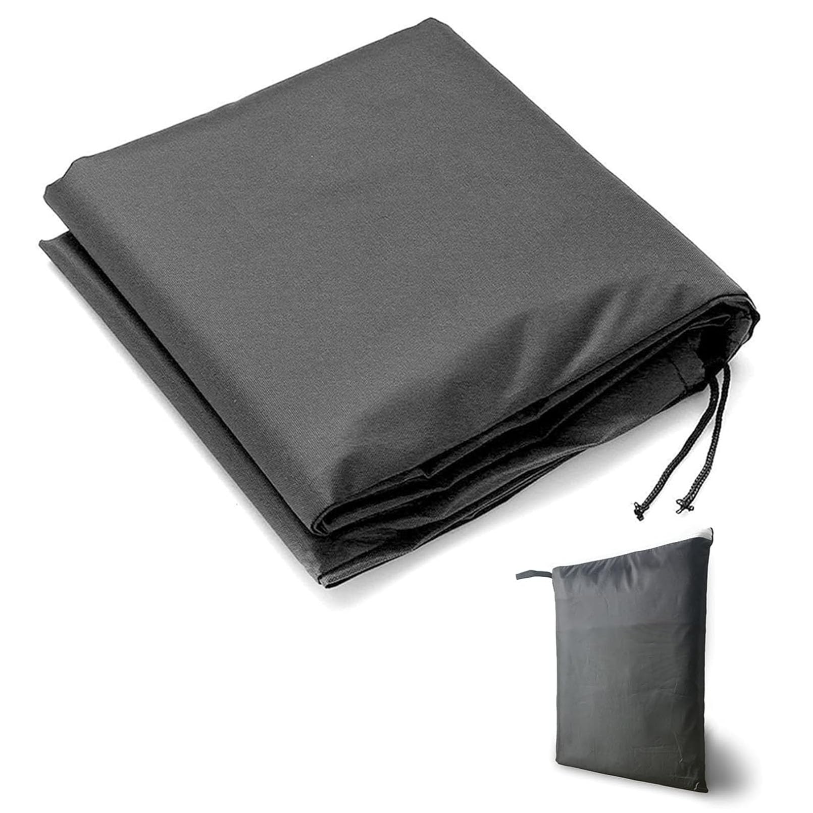 Cubierta impermeable 210D duradera para bañera de hidromasaje, resistente a la intemperie, cuadrada, protector de alberca de invierno resistente para piscinas sobre el suelo, resistente a los rayos UV
