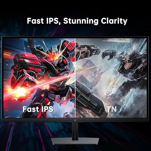 KTC 24.5 Pouces Ecran PC Gamer 400Hz / 360Hz / 240Hz | Fast IPS 1ms | Adaptive Sync | FHD écran 1080P | HDR 400 128% sRGB | HDMI x2, DP x2 | Réglage de l'inclinaison Noir VESA 100 * 100mm H25X7 - 3