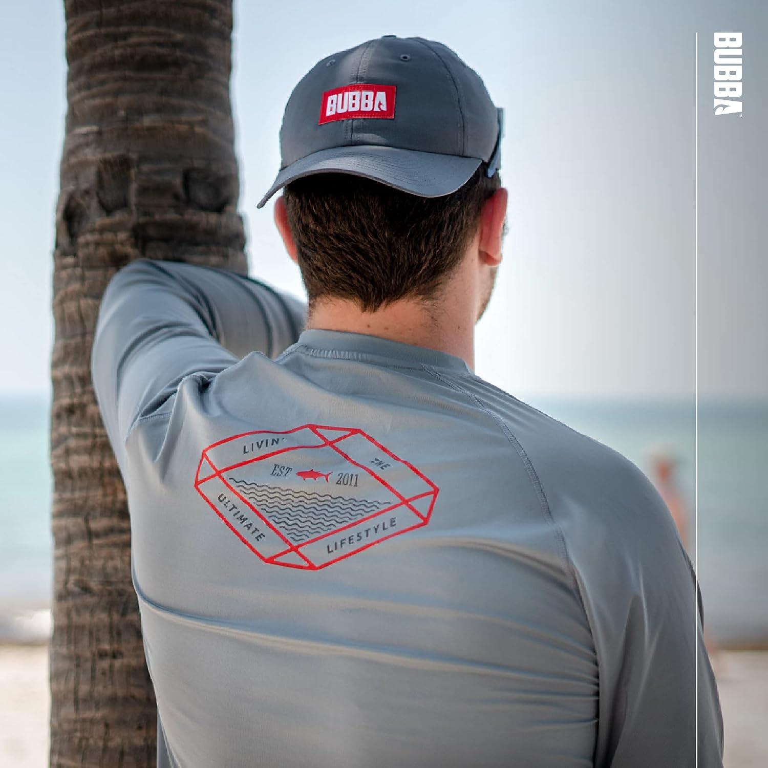 BUBBA Performance Fishing Long Sleeve with Moisture Wicking, UV Protection, Quick Dry, for Fishing, Boating, and Outdoors