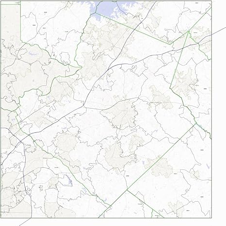 Gwinnett Zip Code Map Gwinnett County, Georgia Ga Zip Code Map Not Laminated : Amazon.ca: Office  Products