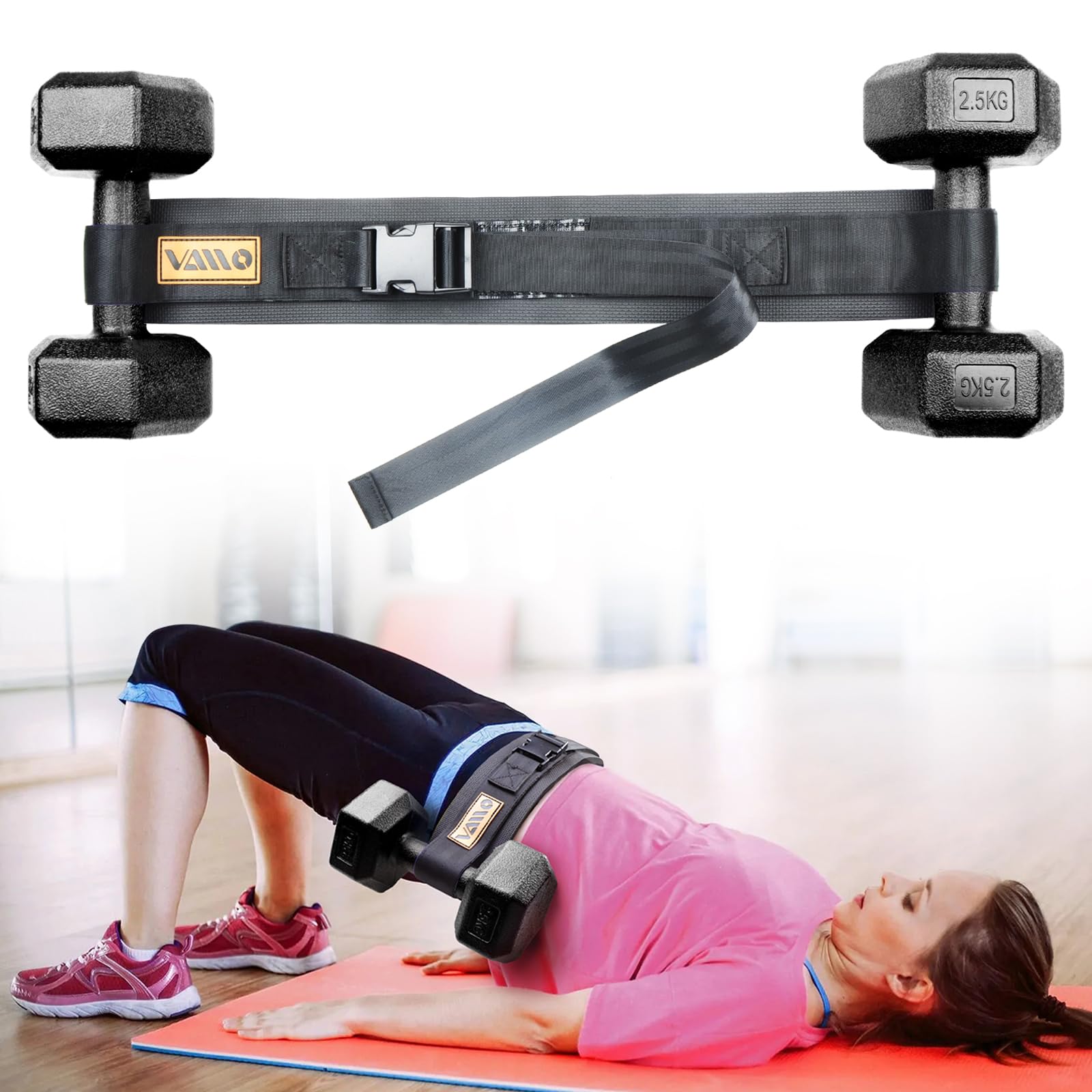 Hip Thrust Belt For Dumbbells Kettlebells,Hip Belt Pad For Hip Thrusts,Booty Belt