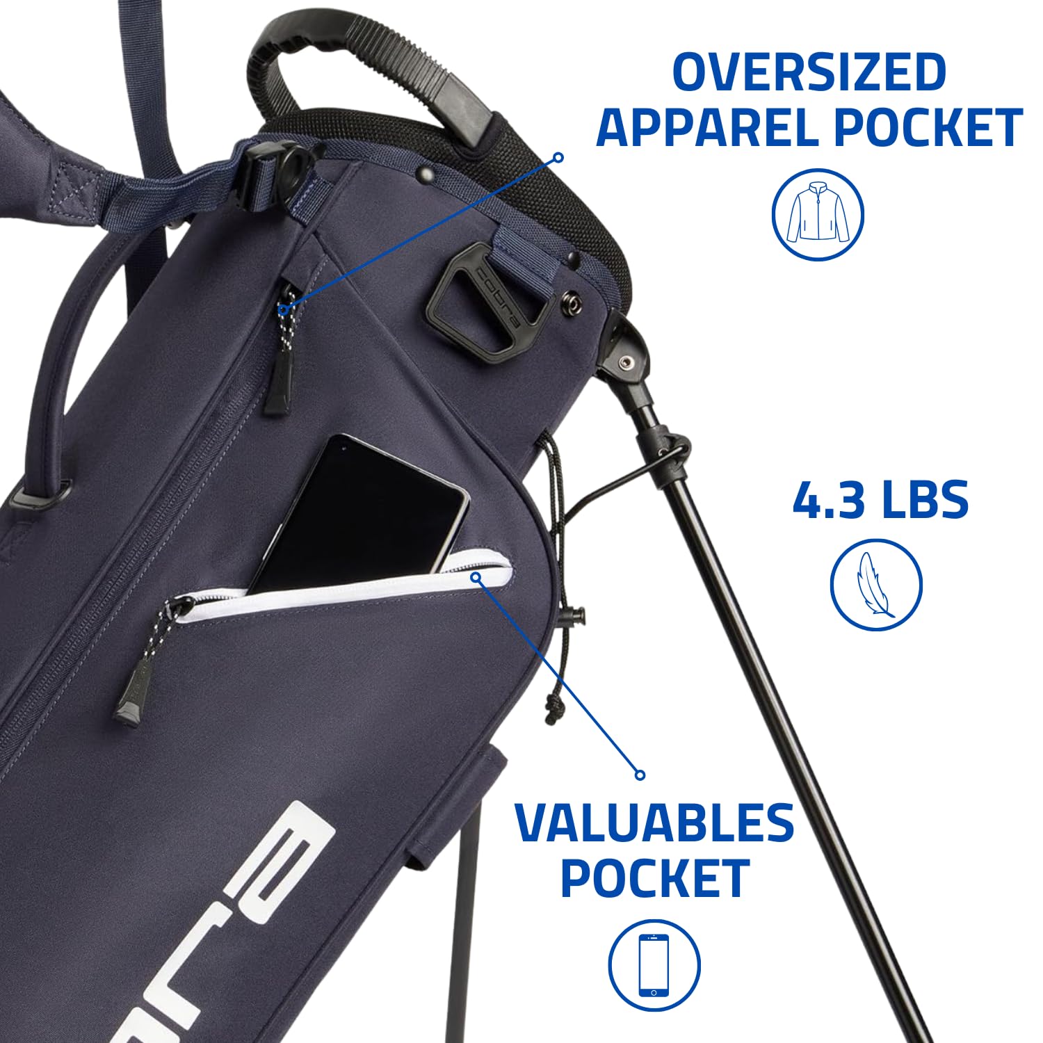 COBRA Golf Ultralight Sunday Bag