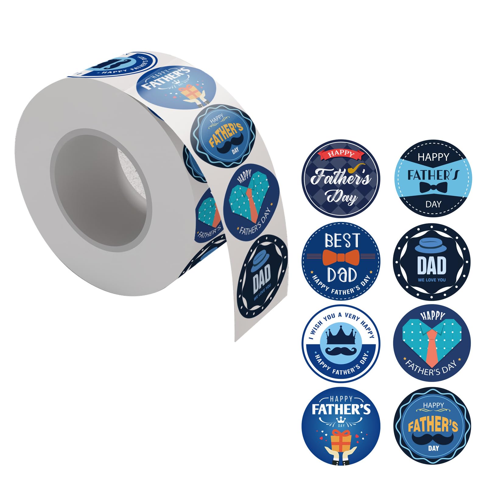 Sticker Happy Fathers Day pour sublimer vos boîtes de gâteaux et cadeaux de fête
