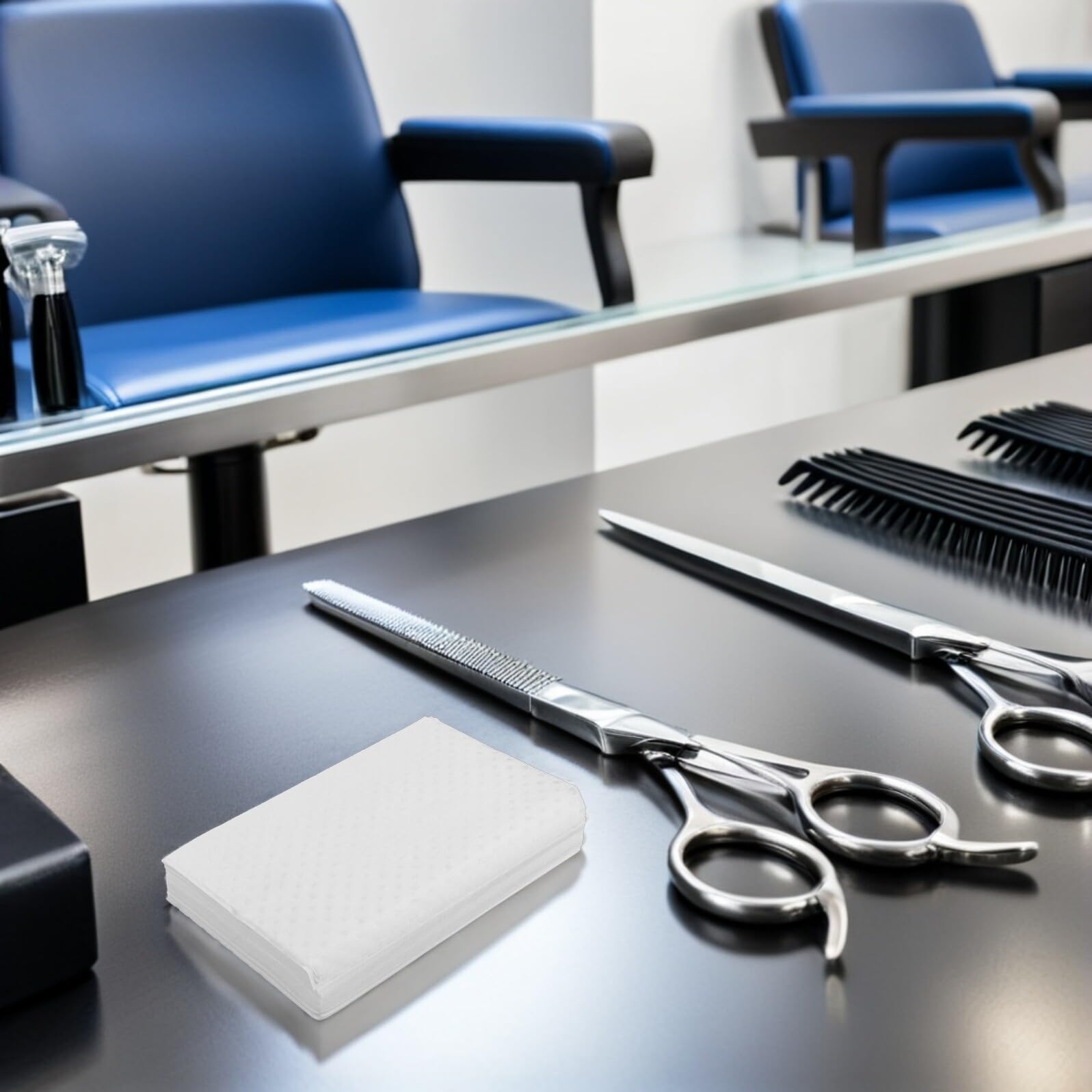 3000 Stück Hitzebeständiges Dauerwellenpapier 4,5 X 2,6 Zoll 3000 Stück Haarwicklerpapier für Salon und Friseur Schnelltrocknend Feuchtigkeitsabsorbierend für Gleichmäßige