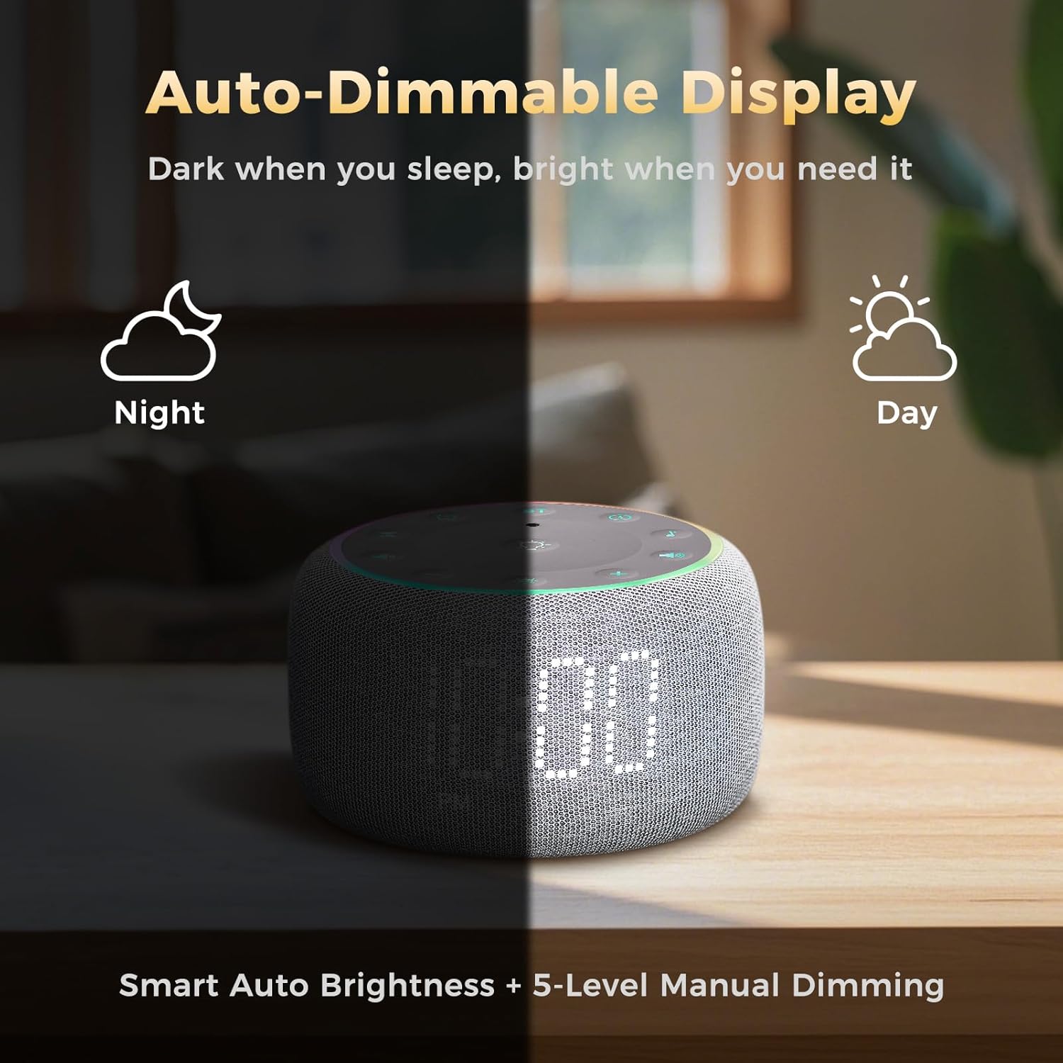 Transform Your Sleep: Review of the White Noise Machine Alarm Clock with Bluetooth Speaker