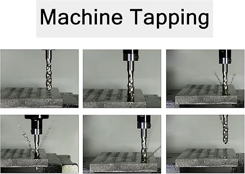 Miniatura 6 de Metric M12 - Grifo de tornillo para máquina, 1 pieza HSS en espiral para flauta para metal (M12)