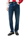 Straight Fit Stretch Jeans for Men