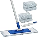 Mops for Floor Cleaning Microfiber Flat Mop with 4 Washable Mop Pads 57