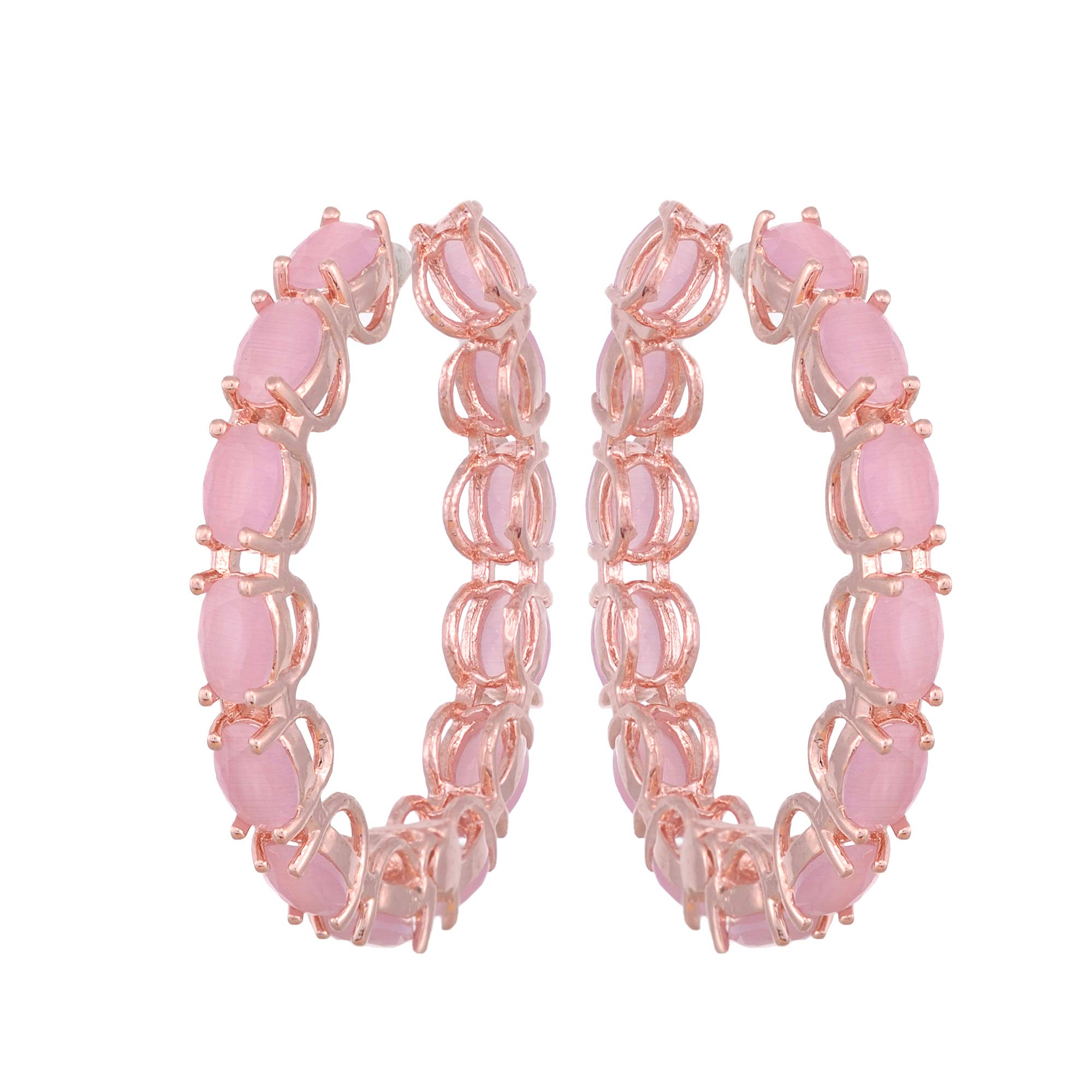 See full amazon price history chart for SARAF RS JEWELLERY Beautiful Rose Quartz Studded Hoops Rose Pastel Baby Pink Round Earrings For Women & Girls SARAF RS JEWELLERY Beautiful Rose Quartz Studded Hoops Rose Pastel Baby Pink Round Earrings For Women & Girls (B08PVS5RMV) Amazon Price History, Amazon Price Tracker