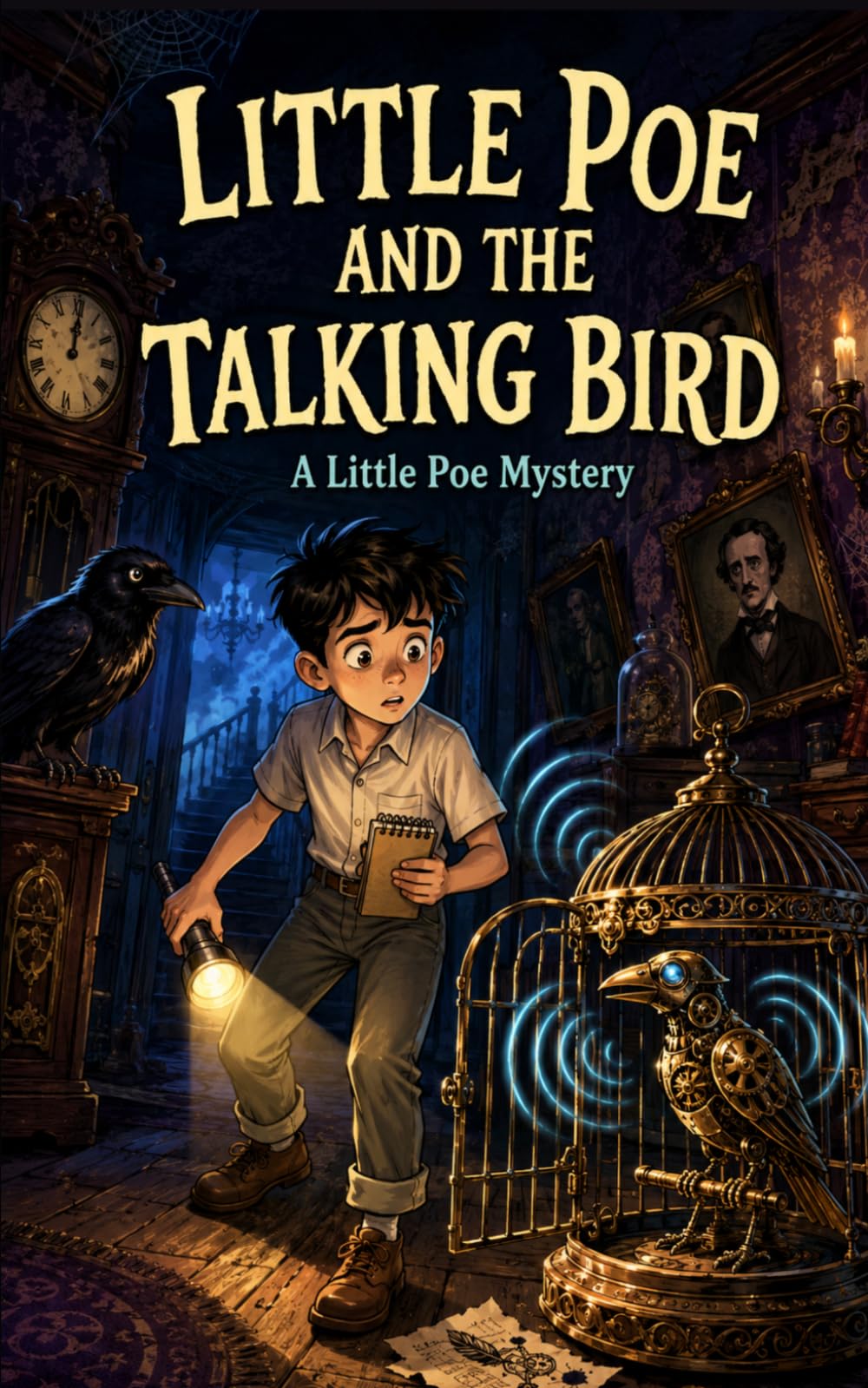 Little Poe and the Talking Bird: Book Two of the Little Poe Mysteries