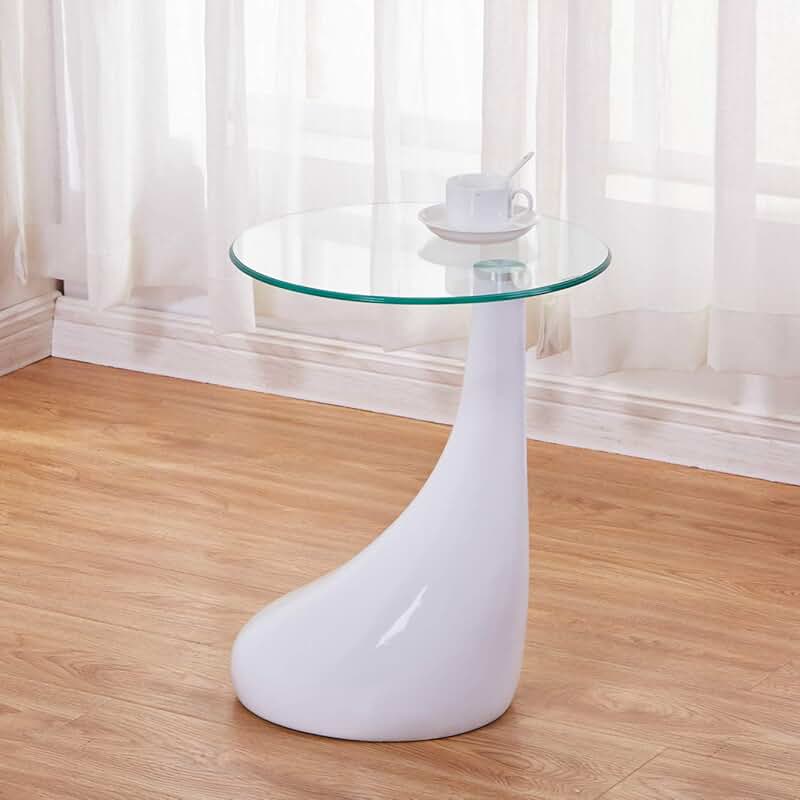 Amazon.co.uk white gloss side table