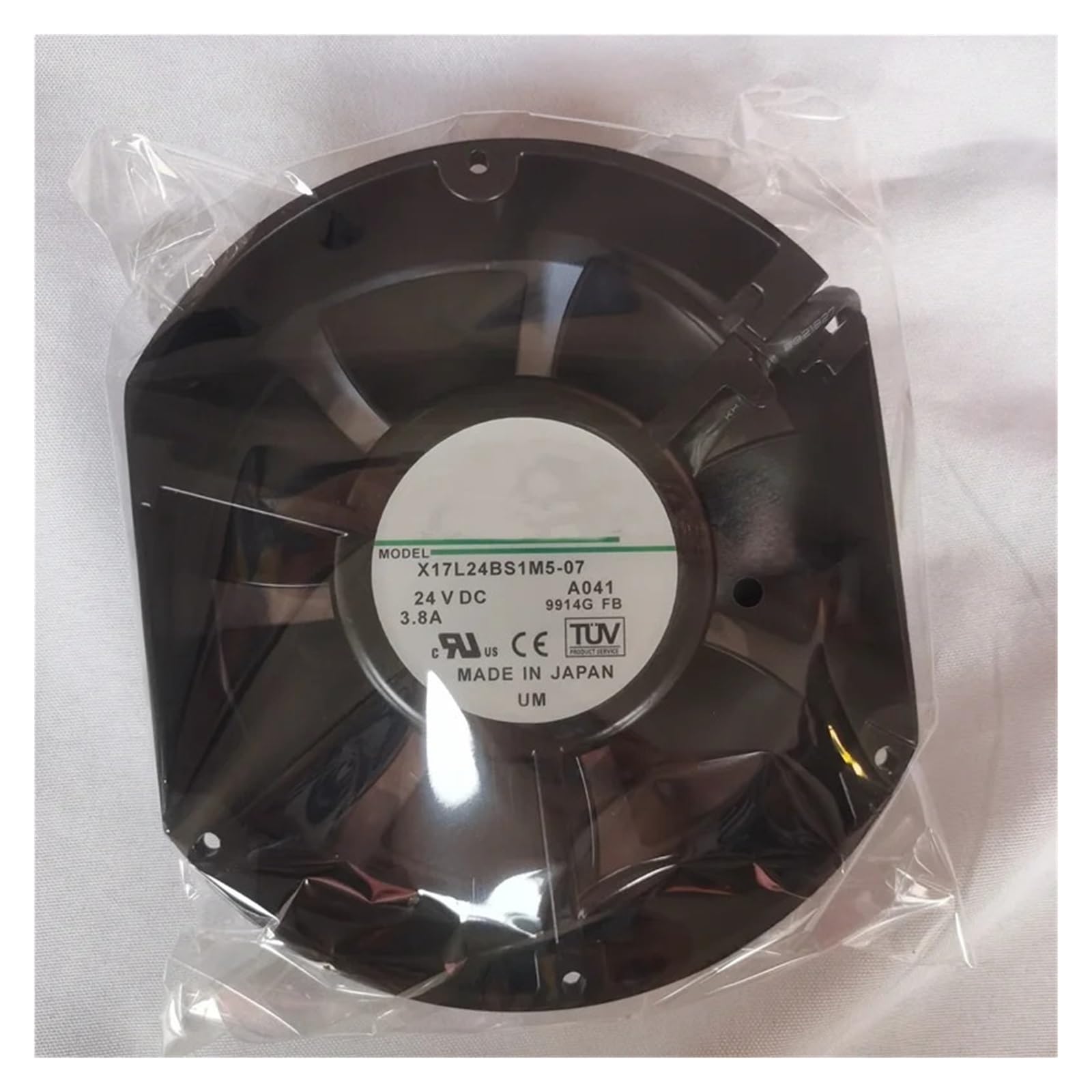 YMUGUEGH X17L24BS1M5-07 17250 24V 3.8a 17CM axial Fan