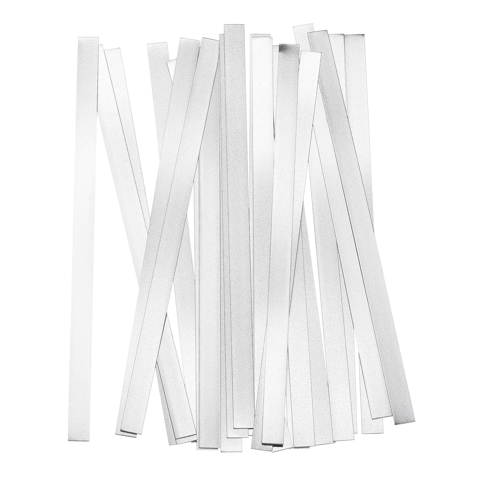 MECCANIXITY Nickel-Plated Steel Strip 0.15mm x 5mm x 100mm Battery Soldering Tab Nickel Solder Tab for Battery Pack and Spot Welding 20 Pcs