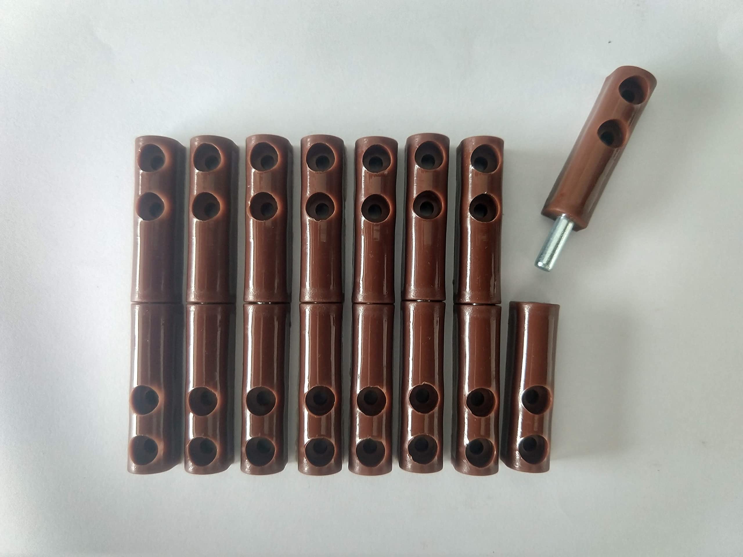 HomeConcept Plastic Detachable Hinges for Mosquito Net Frames for Windows - 8 Pcs (Honey Gold) (B09MLPC4Q2) Amazon Price History, Amazon Price Tracker