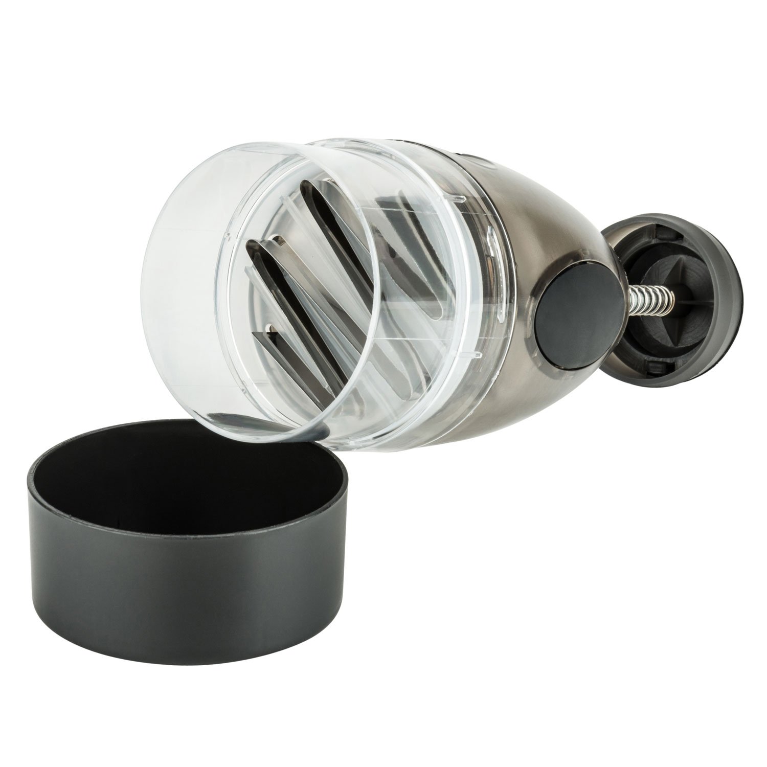 SumacLifeStainless Steel Vegetable, Herbs, Cheese & Garlic Chopper, Black