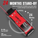 GOOLOO GT4000S Jump Starter 100W Fast-Charging 4000A Car Starter(up to 10L Diesel &12L Gas Engines), Portable Car Battery Charger Booster Pack, SuperSafe Lithium Jump Box for 12V Vehicles