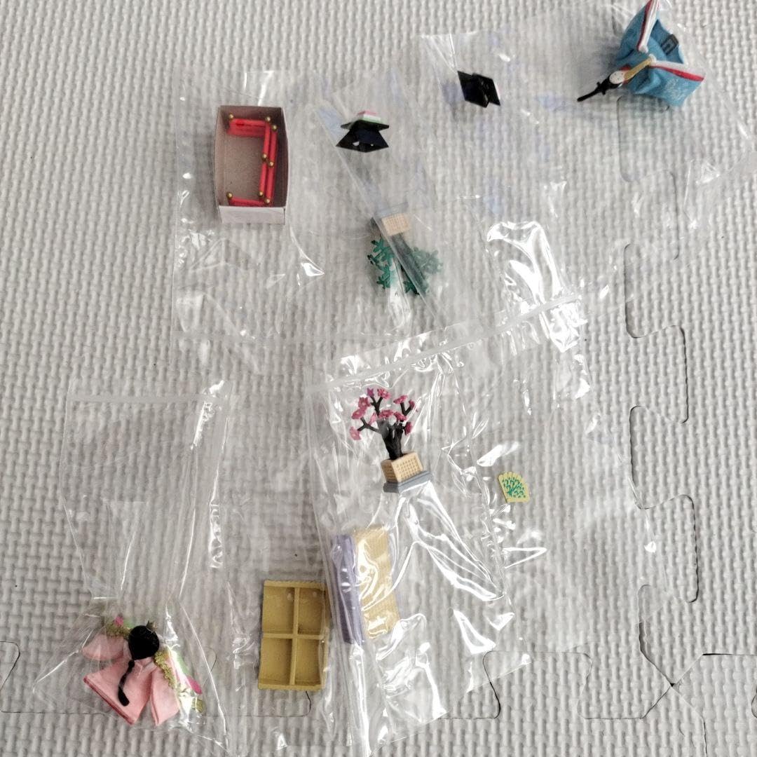 Amazon | ぷちサンプル リーメント ひな人形 親王飾り | 平飾り | おもちゃ