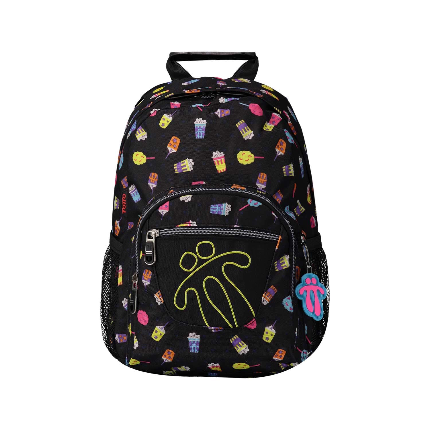 TOTTO MA04ECO003-1920J-9EH Mochila Escolar Estampado Cinematy, Tempera