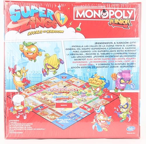 Miniatura 5 de Monopoly Junior SuperThings - Juego de mesa - Versión en español