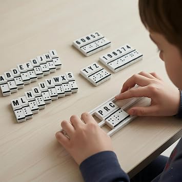 Braille Learning Training Translation Machine - Interactive Braille Trainer & Converter for Visually Impaired, Educators & Beginners