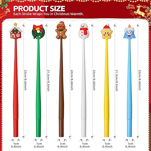 Miniatura 2 de SANNIX 50 bolígrafos de Pascua de dibujos animados, conejo, conejo, zanahoria, bolígrafo de tinta de gel a granel, lindos y divertidos bolígrafos de