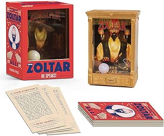 Mini Zoltar: He Speaks! - Interactive Fortune Teller Toy with Sound