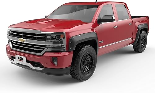 Miniatura 5 de EGR BLF1008 Baseline Series - Guardabarros estilo atornillado compatibles con Chevy Silverado 1500 Extended & Crew Cab (2014-2018) con caja de 5