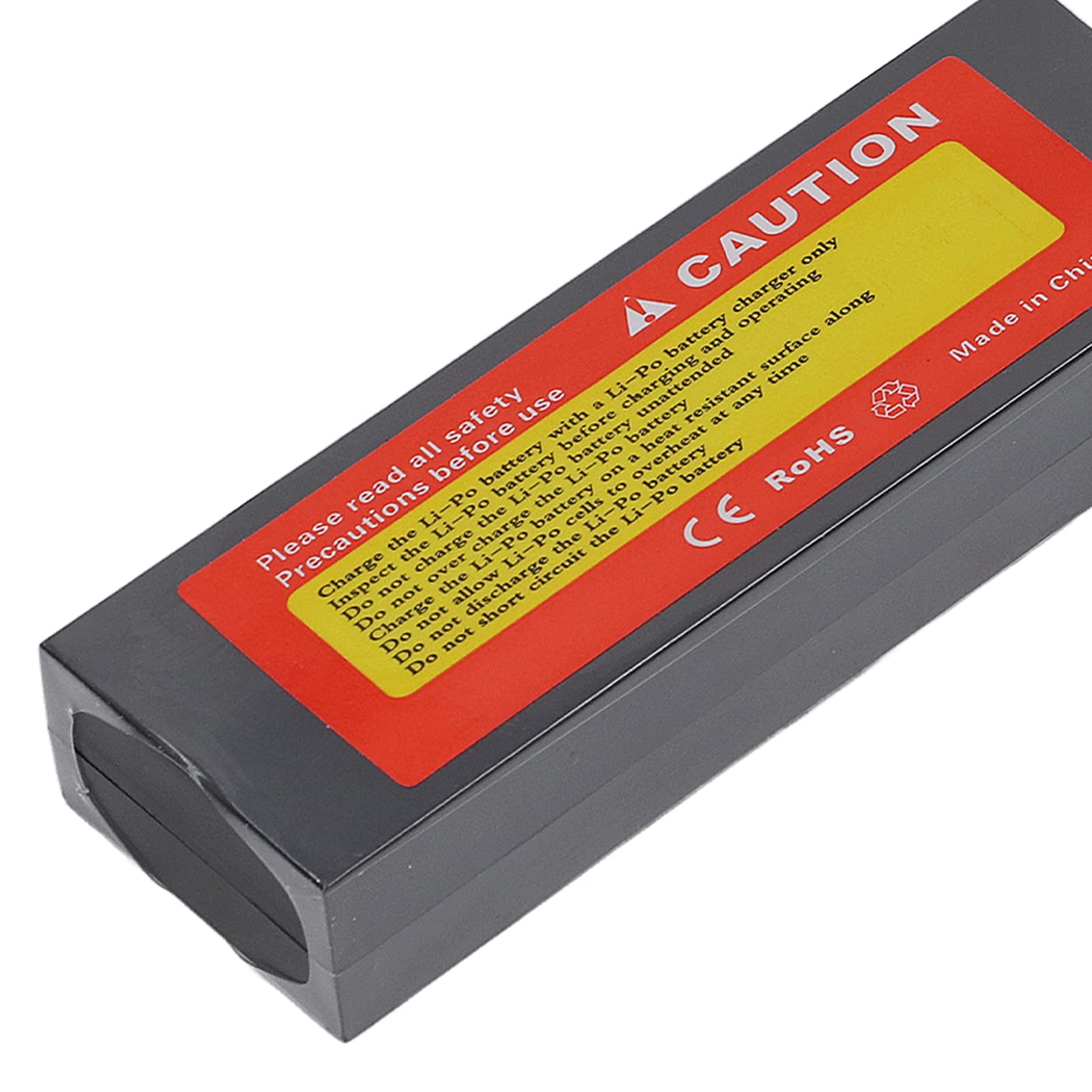 aqxreight Batteria Lipo 7.4V 6000mAh 30C 2S con Spina XT60 per Auto RC Droni Quadcopter FPV Batteria Lipo Ad Alta Potenza Compatibile con Losi Slash HPI Axial Racing