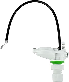 Plumb Pak, White Keeney K830-15 Toilet Fill Valve Mini Pilot Anti-Siphon, Pack of 1