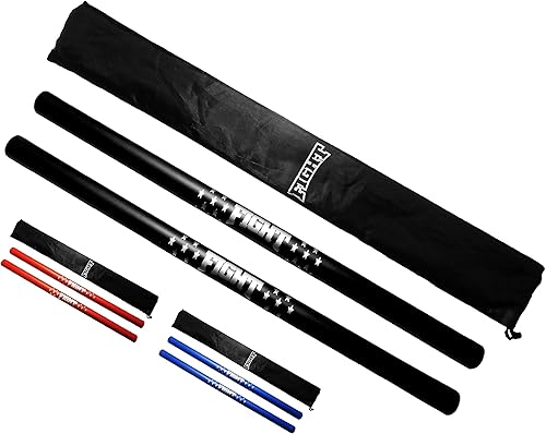 Miniatura 9 de F.A.L. product Martial Arts Equipment Foam Padded Sticks with Carry Bag Case Set 2 Pieces