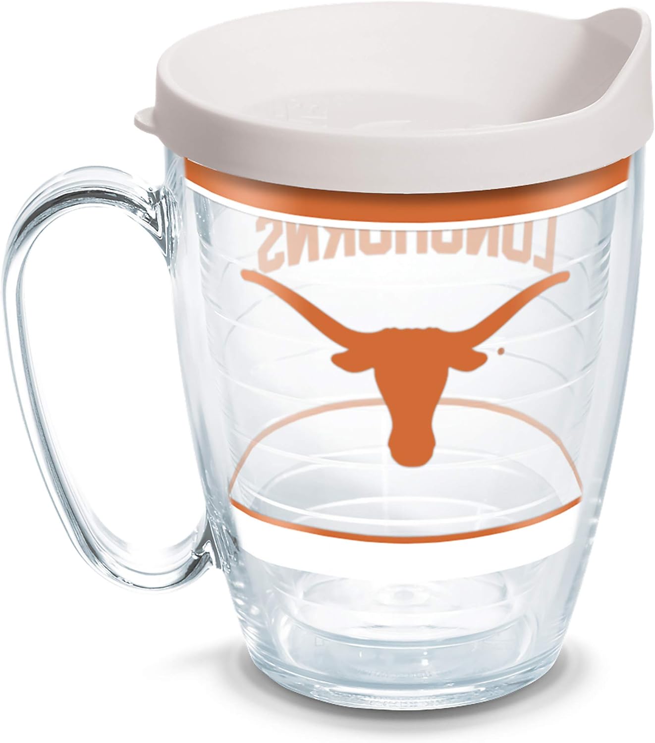 Tervis Made in USA Double Walled University of Texas Longhorns Insulated Tumbler Cup Keeps Drinks Cold & Hot, 16oz Mug, Tradition