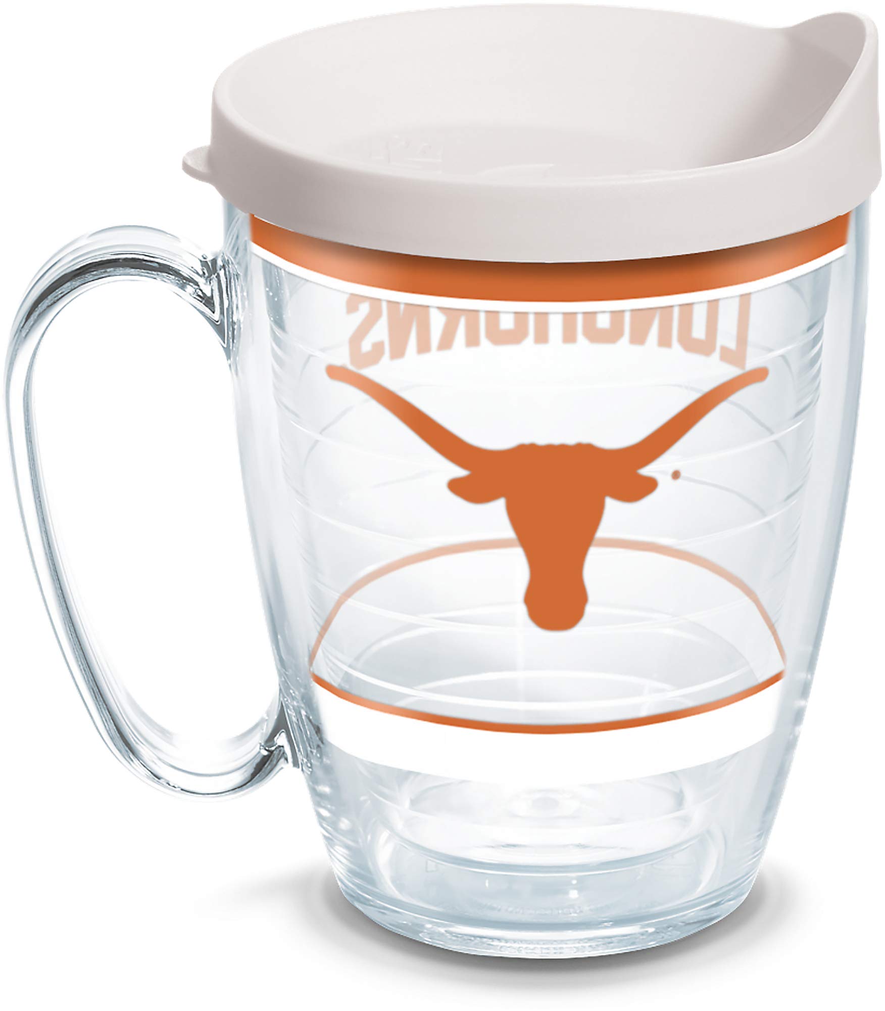 Gobelet Texas Longhorns en Tritan transparent incassable de qualité supérieure