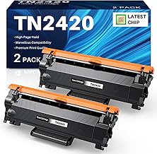 INK4U Compatible Brother TN2420 TN-2420 TN2410 Toner Cartridges Compatible with L2510D L2530DW L2550DN L2310D L2350DW L2370DN L2375DWL2710DN L2710DW L2730DW L2755 0DW (2-) Black)
