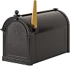 Whitehall Capitol Mailbox - Black,Extra Large