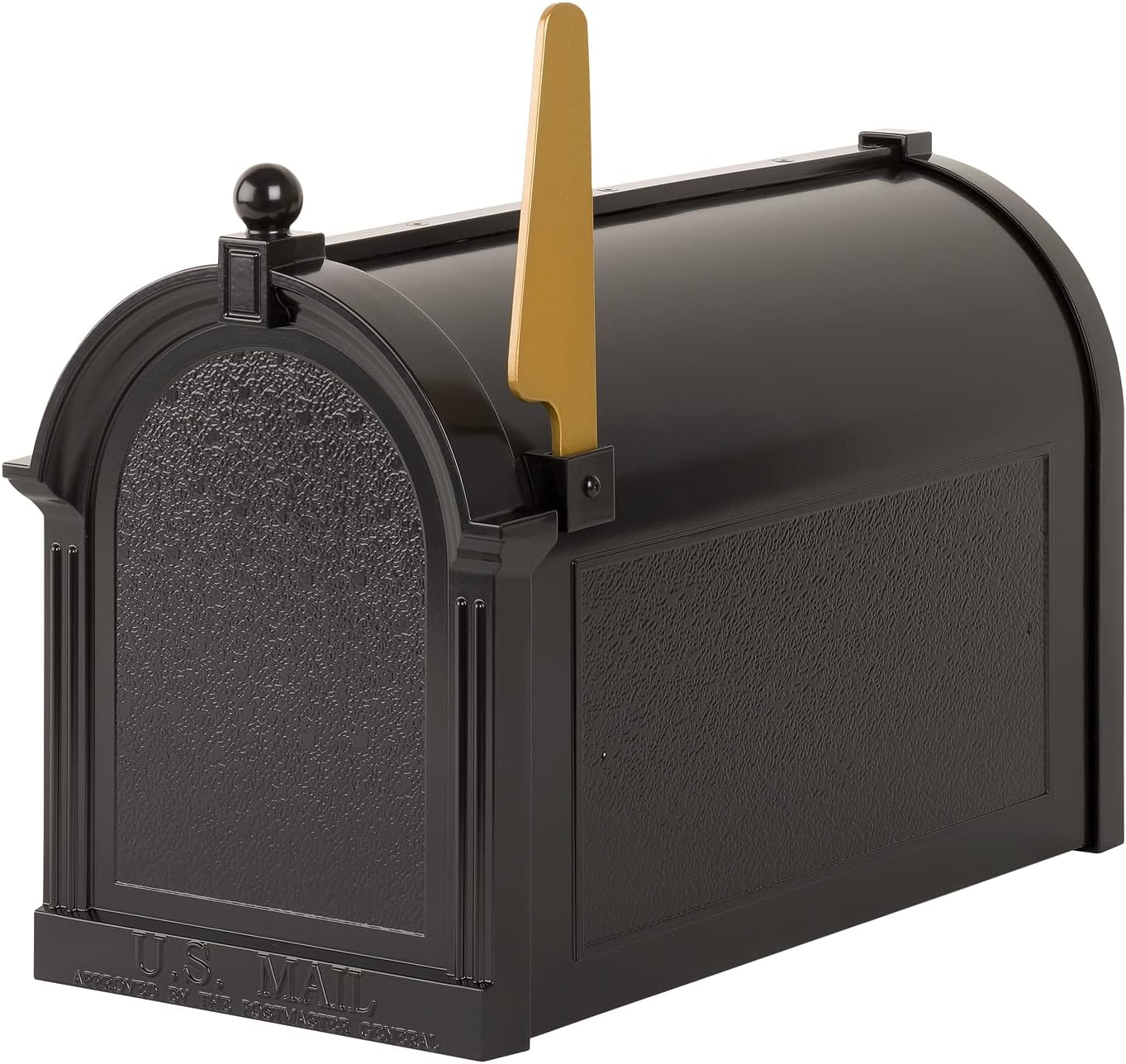 Whitehall Capitol Mailbox - Black,Extra Large
