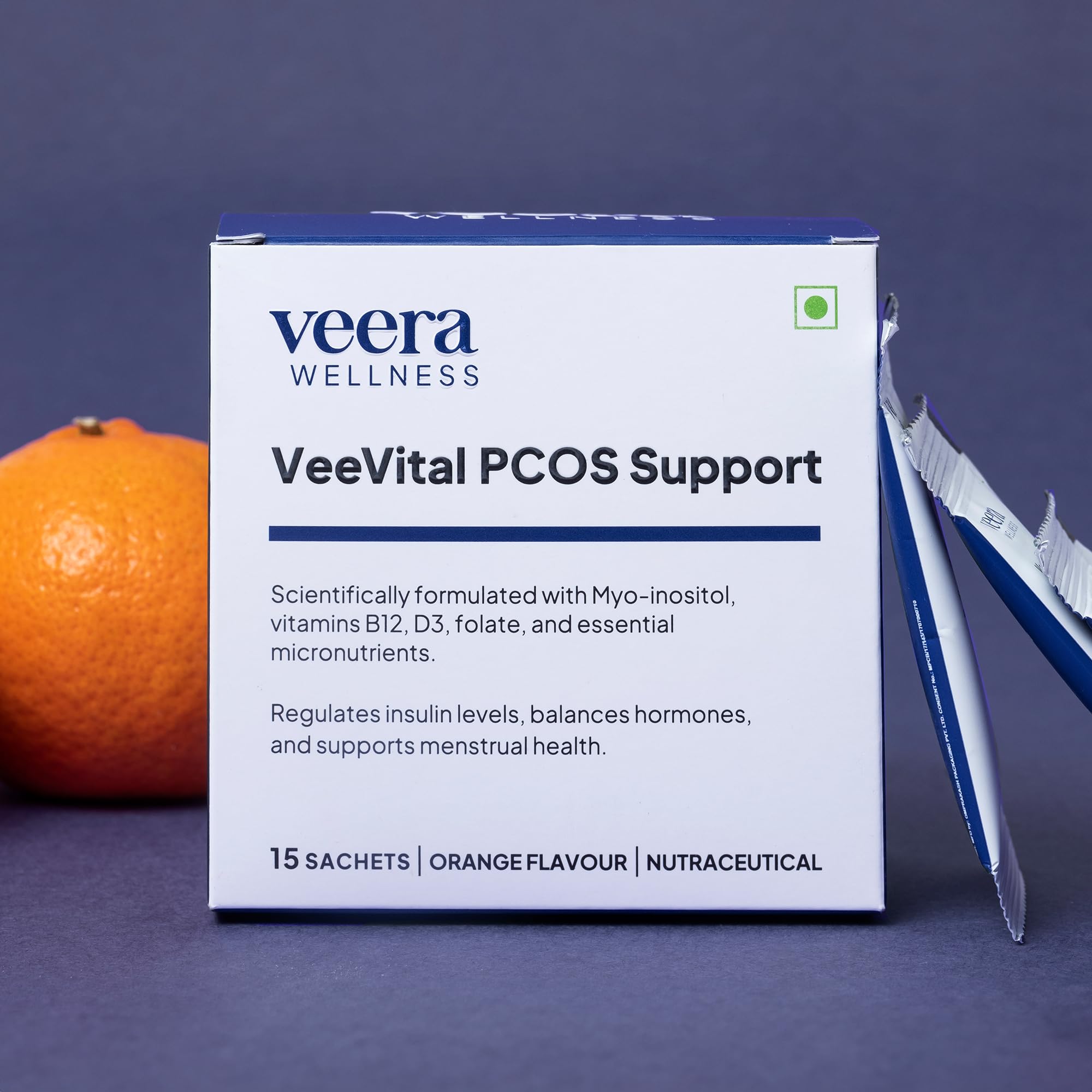 Veera Health Veevital Pcos Supplement | Formulated By Top Doctors | Regularize Periods & Improve Fertility | Contains Myo-Inositol & Essential Vitamins Powder | 15 Day Pack (B0CBWZYXXR) Amazon Price History, Amazon Price Tracker