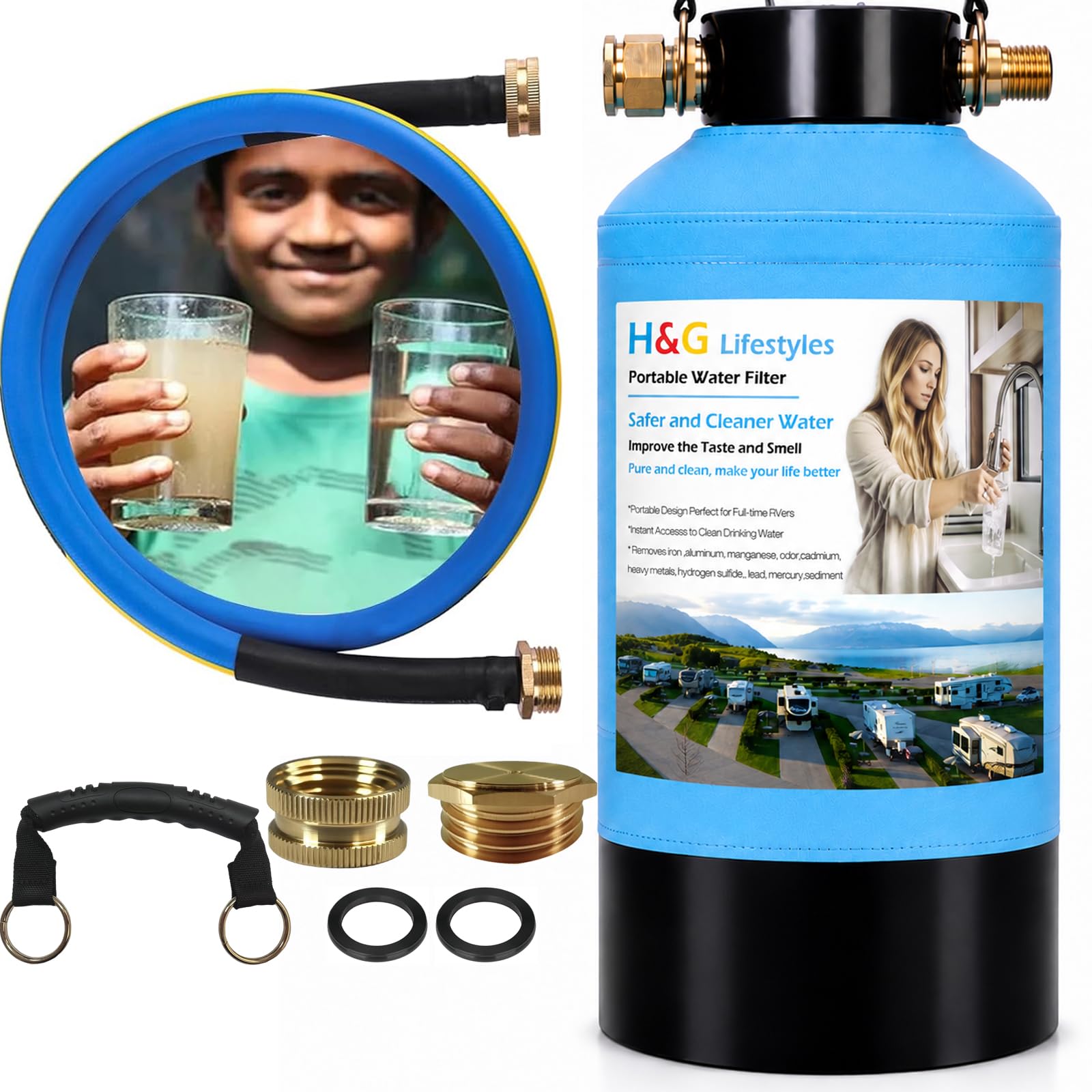 H&G Lifestyles RV Water Filter
