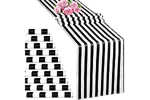 10 Pack Striped Classic Striped Table Runner