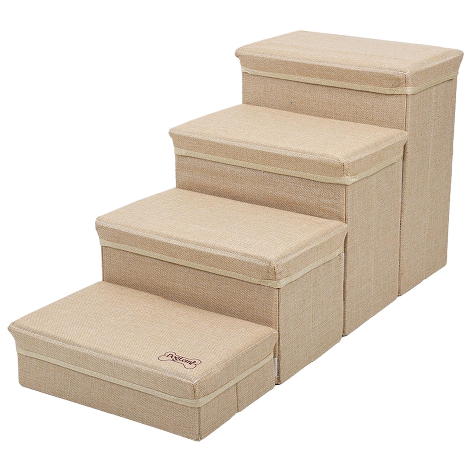 Escaleras para perros para mascotas - Escaleras para perros para cama | Escaleras para mascotas para perros pequeños y gatos | Escaleras portátiles para sofá para perros, escaleras para cama para cach