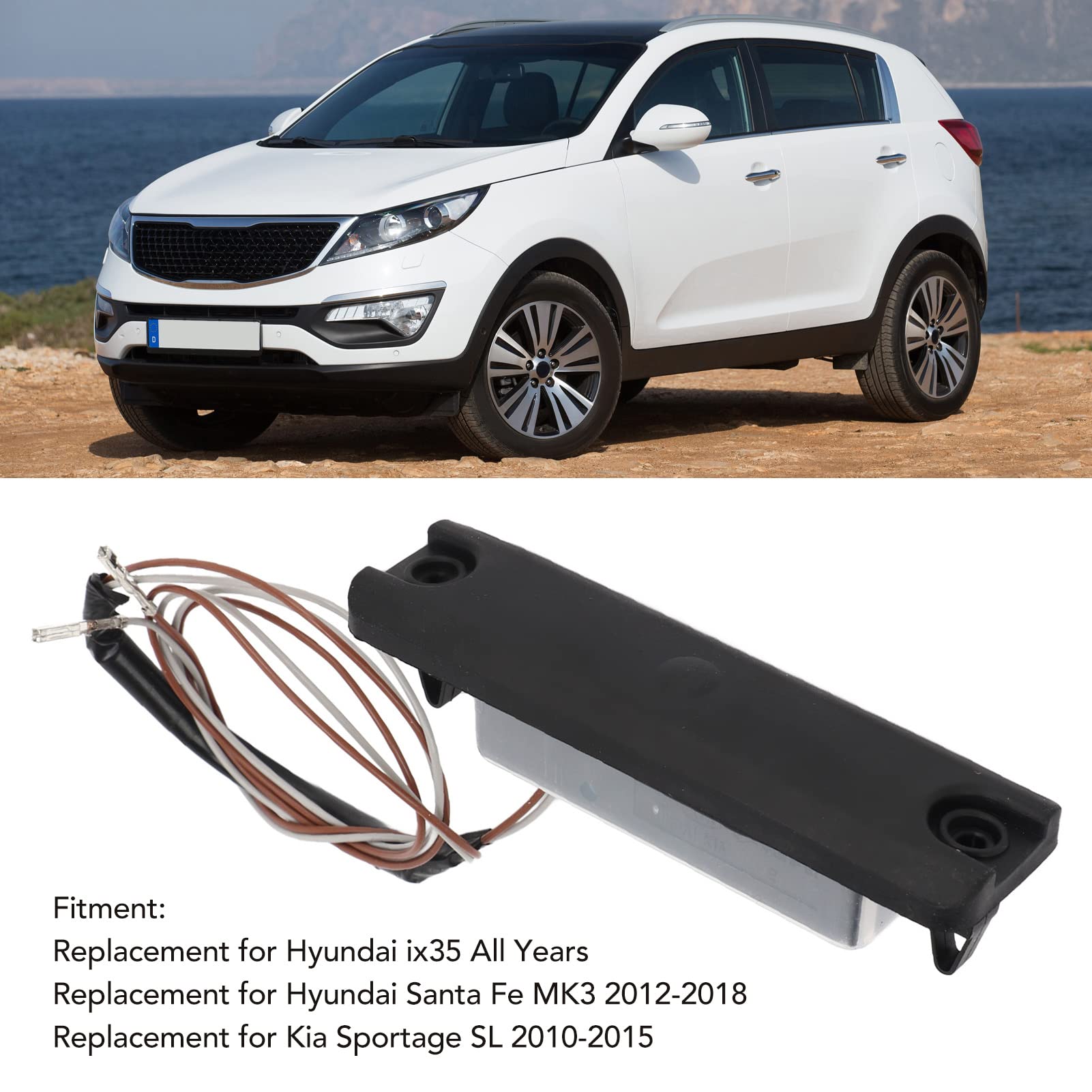 KIMISS Przełącznik otwierania klapy bagażnika for IX35 i Santa Fe MK3, 812602S000, 81260‑3W000, 81260-2W000 – wymiana
