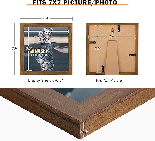 Vista 187 de Marco gris rústico de 18 x 24 pulgadas, marco para póster de 18 x 24 pulgadas, color gris envejecido, grande, retro, natural, 24 x 18 pulgadas