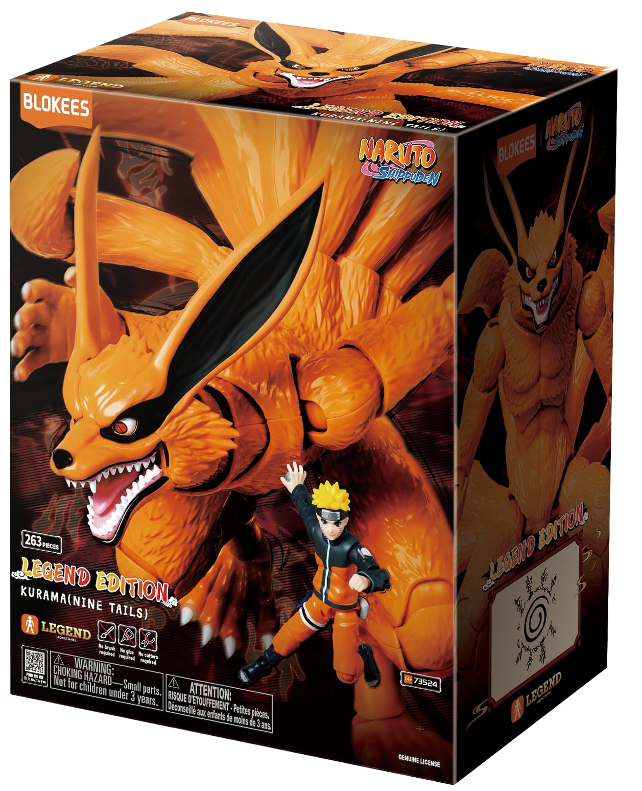 Amazon.com: BLOKEES - Naruto Shuppuden LE01 Nine Tails Kurama