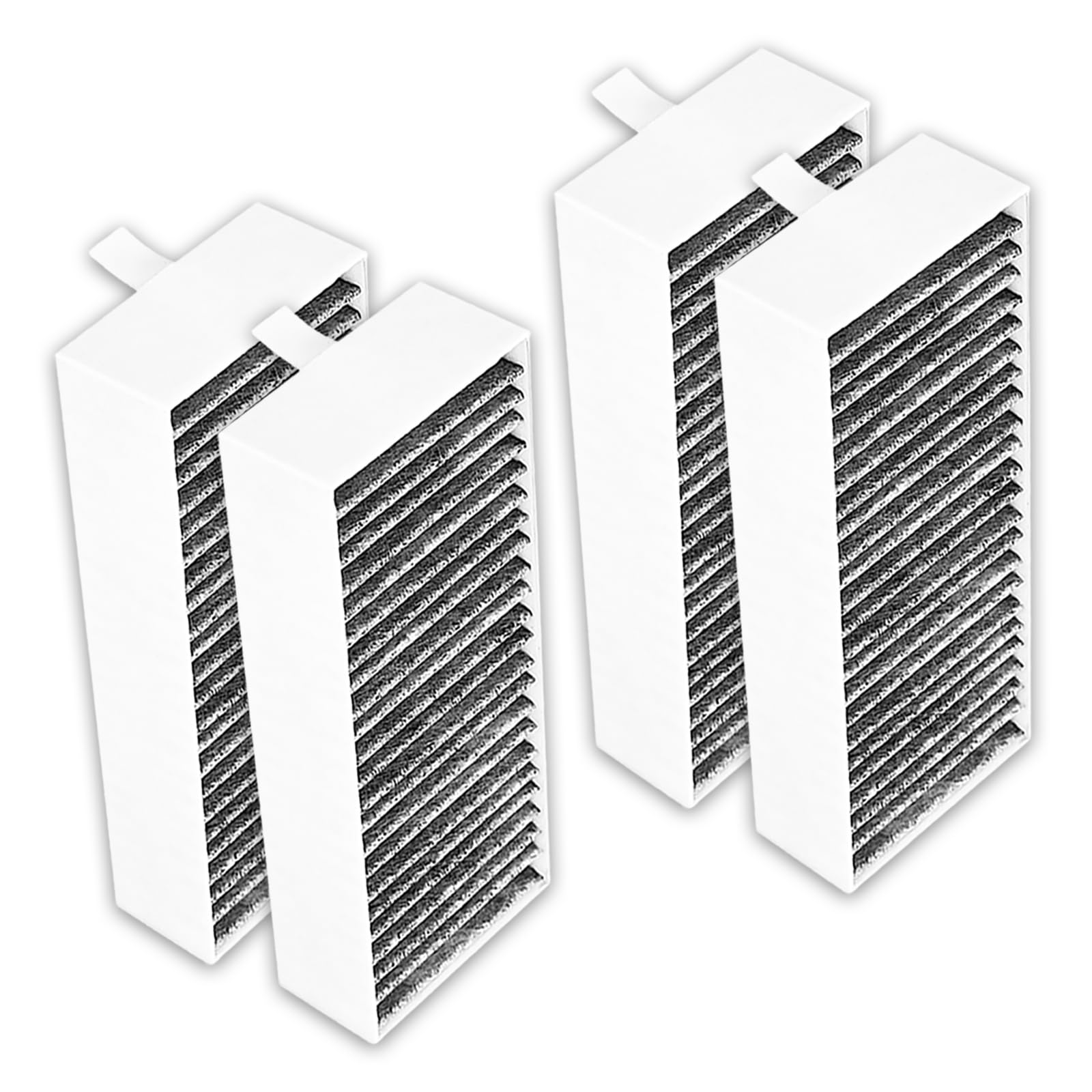 SPARES2GO FILTRE CHARBON ACTIF POUR HOTTE Constructa CV430235 CV431235 (lot de 4)