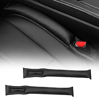 2PCS Gap Filler for Car Seat Leather Car Seat Gap Filler Car Seat Gap Filler Car Seat Pad Gap Spacer Filler Premium Car Gap Filler Pad Car Accessories