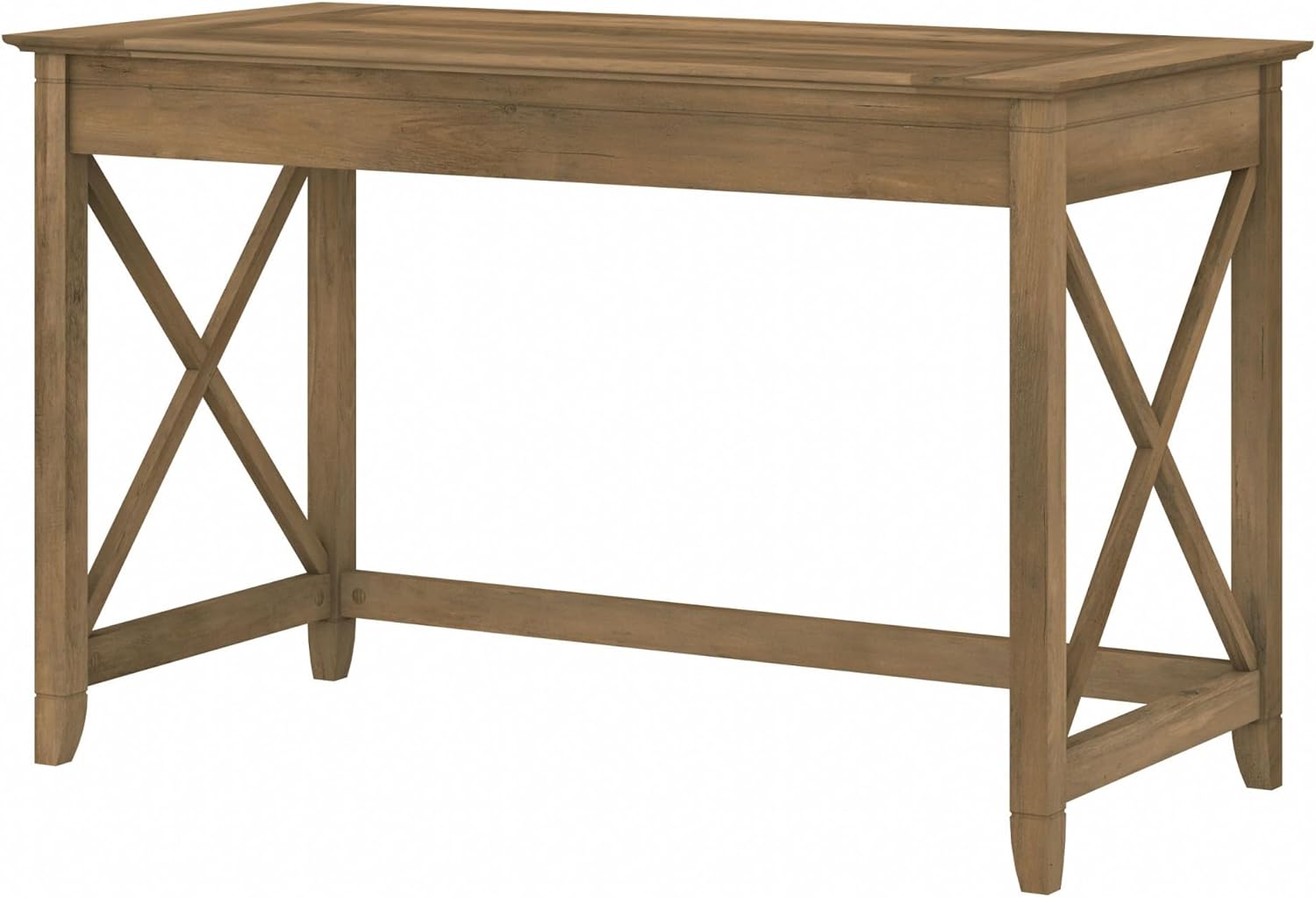 Bush Furniture Key West 2-Drawer Lateral File & Writing Table Set, Modern Farmhouse Home Office